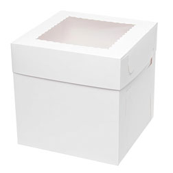 10 x 10 x 10 Cake Boxes with Window