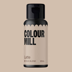 Latte Aqua Blend Food Color