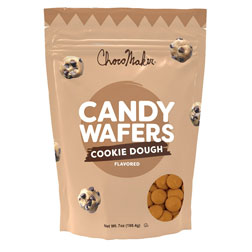 Cookie Dough Flavored Chocolate Wafers