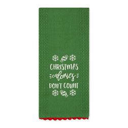 Christmas Calories Kitchen Towel