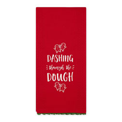 Dashing through the Dough Kitchen Towel