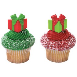 Holiday Gift Cake Picks