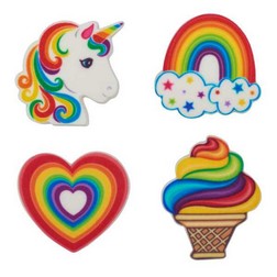 Rainbow Collection Cake Decorations