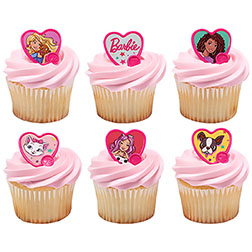 Barbie Future Cupcake Toppers