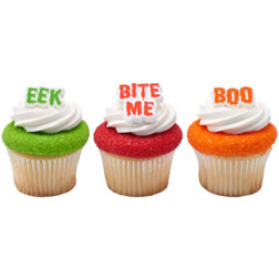 Fright Assortment Edible Cupcake Toppers