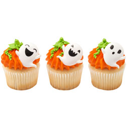 Ghost Cupcake Toppers