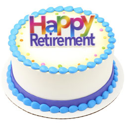 Happy Retirement Cake Toppers