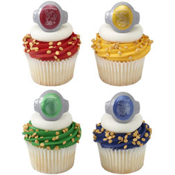 Harry Potter Houses Cupcake Toppers