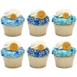 Hanukkah Gelt Edible Toppers