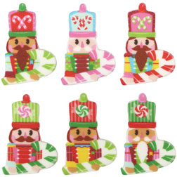 Nutcracker Edible Cupcake Toppers