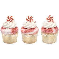 Peppermint Candy Edible Toppers