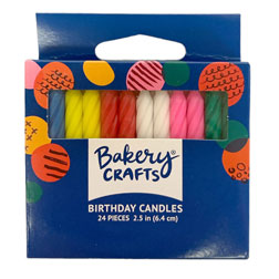 Spiral Birthday Candles