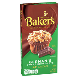 Bakers German Chocolate Baking Bar