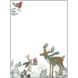 Sweet Forest Animals Memo Pad