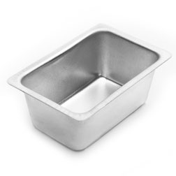 2 lb Snowflake Foil Loaf Pan with Dome Lid - Country Kitchen