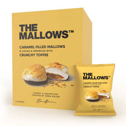 Caramel Filled Mallows with Toffee