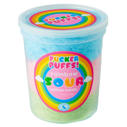 Sour Rainbow Cotton Candy