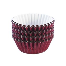 Burgundy Foil Baking Cups – Lynn's Cake, Candy, and Chocolate Supplies