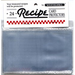 Weatherbee Recipe Card Dividers 4X6