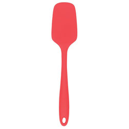 Silicone Spoon Spatula - Cherry Red