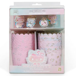 Hello Kitty Cupcake Liner and Topper Set