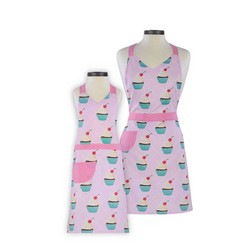 Cupcake Adult and Child Apron Set