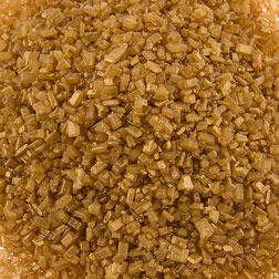 Gold Pearlized Coarse Sugar Crystals