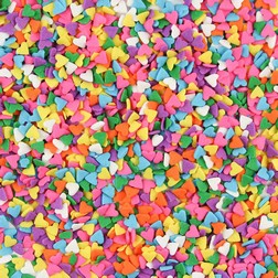 Multi Color Hearts Sprinkles