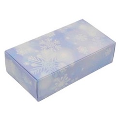 1 1/2 lb Snowflake Candy Box