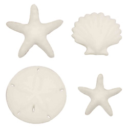 Dec-Ons® Molded Sugar - Beach Comber Assortment