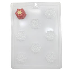 Poinsettia Bonbons Chocolate Mold