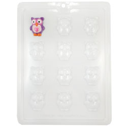 Owl Chocolate Mold