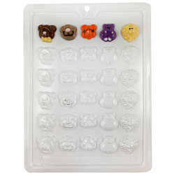 Zoo Animals Chocolate Mold