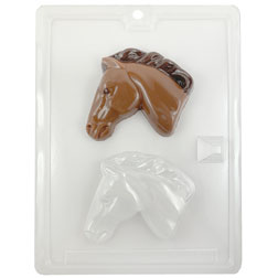 Large Horse Head Chocolate Mold