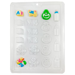 Baby Shower Assortment Chocolate Mold