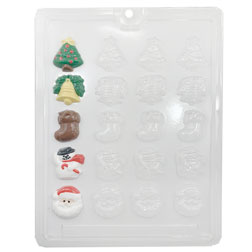 Christmas Mix Chocolate Mold