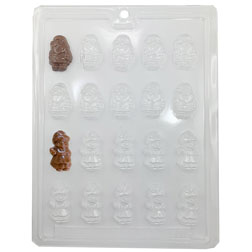 Mr and Mrs Claus Chocolate Mold