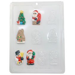 Christmas Memories Chocolate Mold