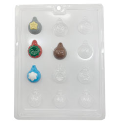 Christmas Ornaments Chocolate Mold