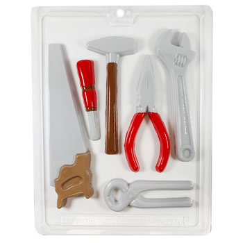 Carpenter Tool Set Chocolate Mold