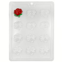 Pretty Rose Chocolate Mold