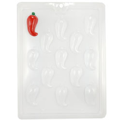 Chili Peppers Chocolate Mold