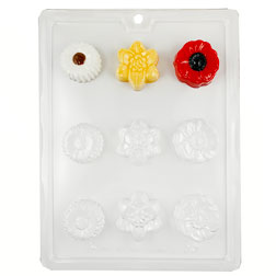 Flower Mix Bonbon Chocolate Mold