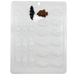 Witches and Bats Chocolate Mold