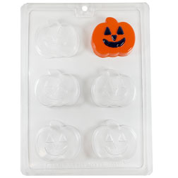 Pumpkin Sandwich Cookie Chocolate Mold