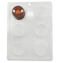 Halloween Sandwich Cookie Chocolate Mold