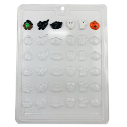 Halloween Mini Assortment Chocolate Mold