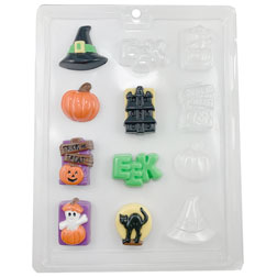 Spooky Assortment Chocolate Mold