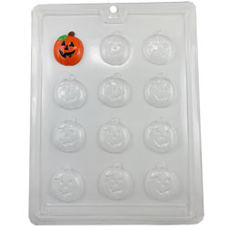 Jack-O-Lantern Mints Chocolate Mold