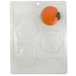 Pumpkin Chocolate Lollipop Mold